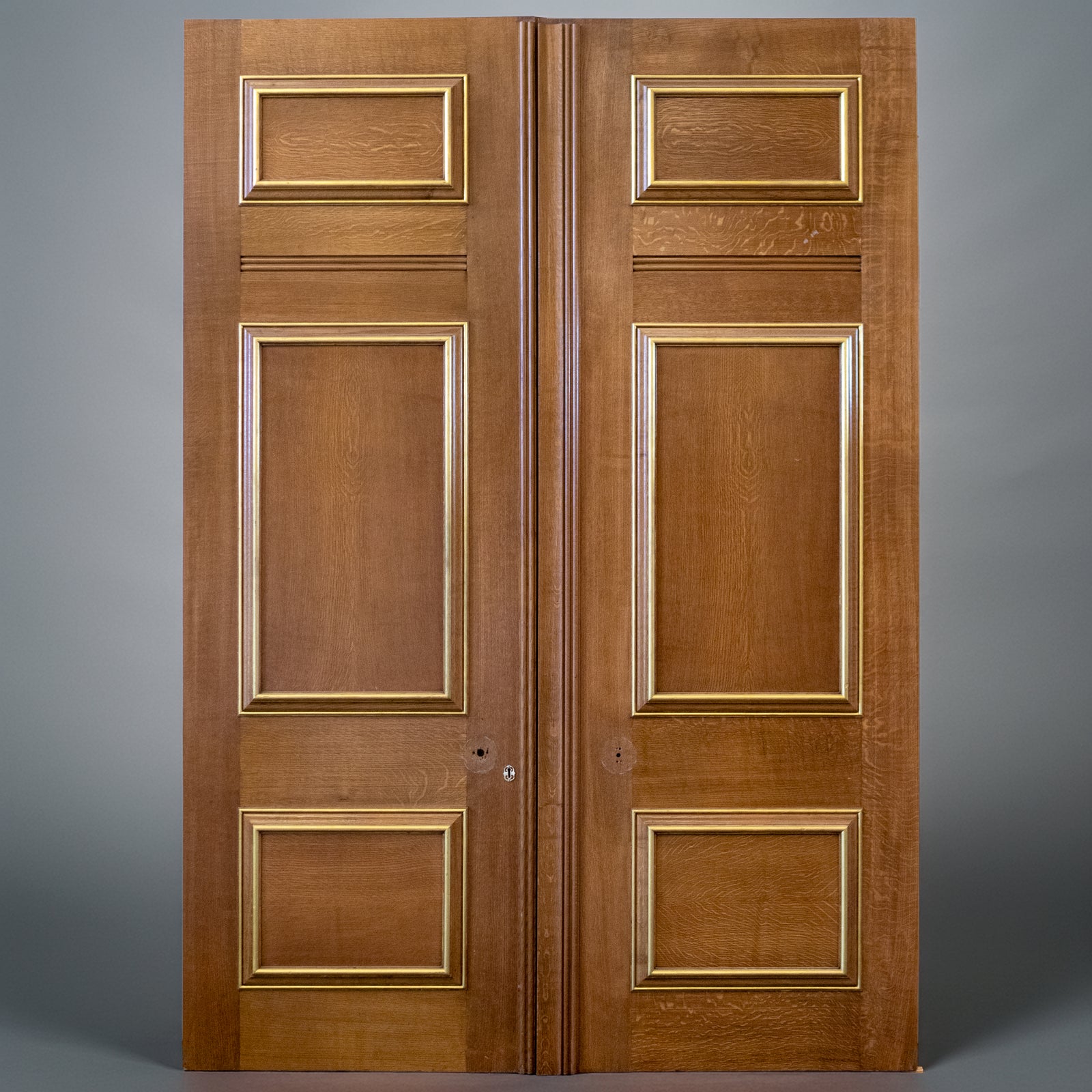 Oak & Mahogany Double Doors Reclaimed From Clothworkers' Company | The Architectural Forum