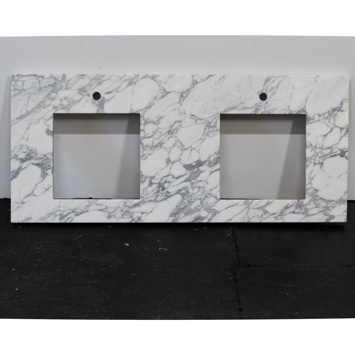 Reclaimed Marble Worktop Twin Basin | Marble Sink Countertop | The Architectural Forum