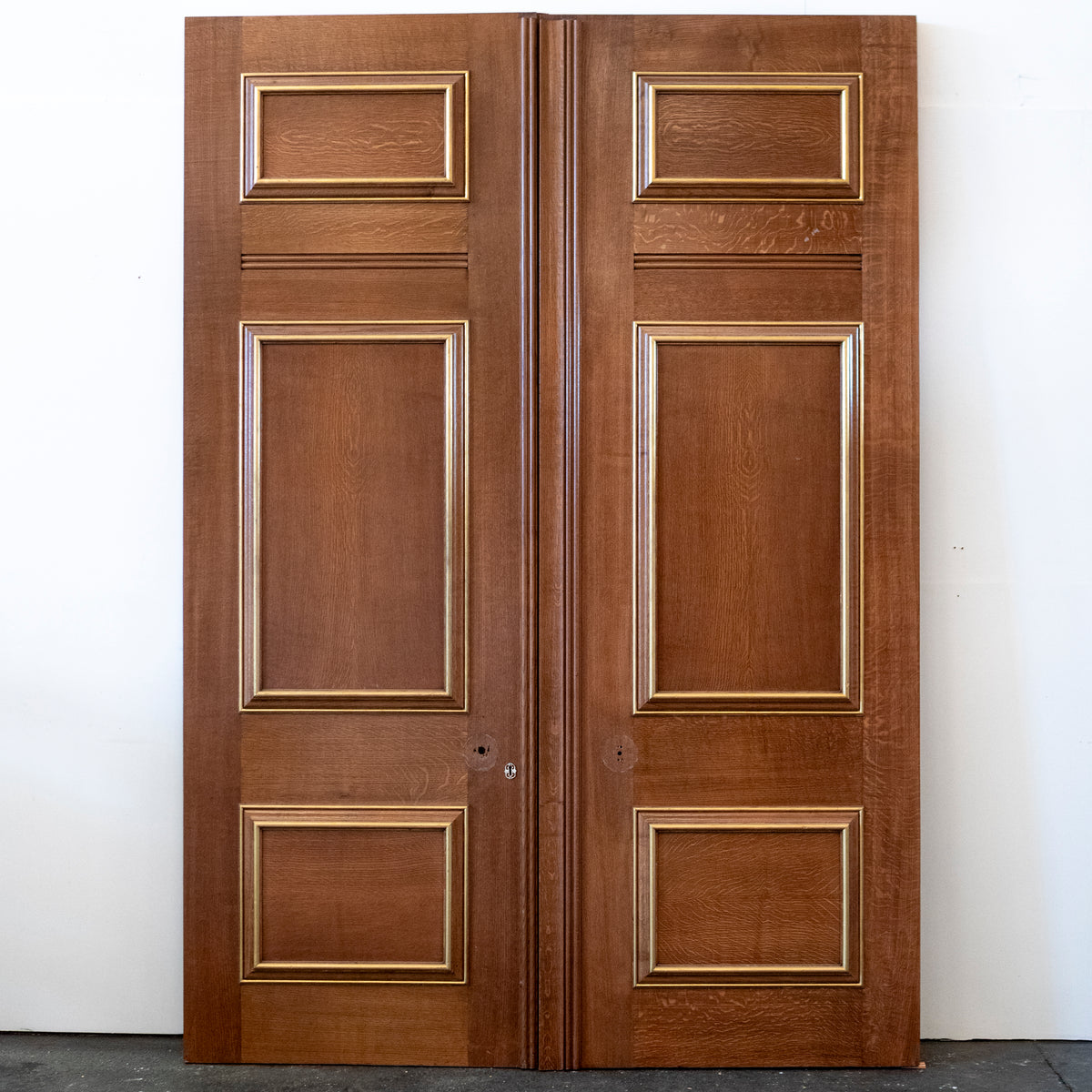 Oak & Mahogany Double Doors Reclaimed From Clothworkers' Company | The Architectural Forum
