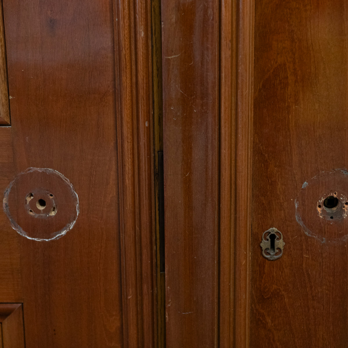 Oak & Mahogany Double Doors Reclaimed From Clothworkers' Company | The Architectural Forum