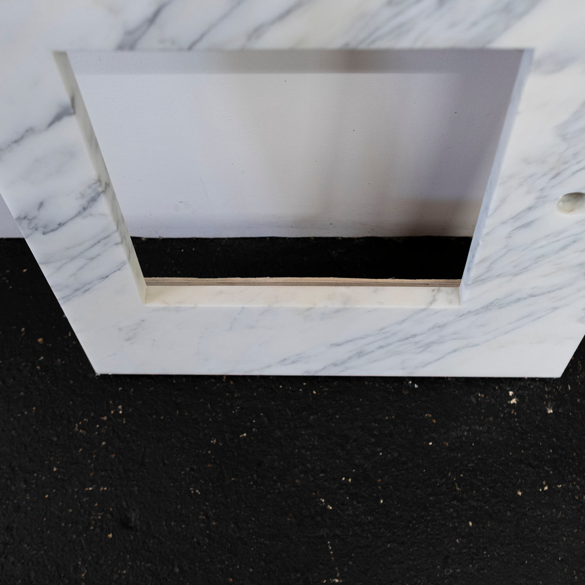 Reclaimed Marble Worktop Twin Basin | Marble Sink Countertop | The Architectural Forum