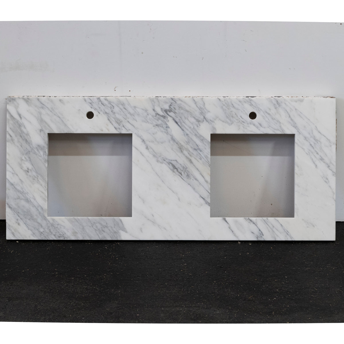 Reclaimed Marble Worktop Twin Basin | Marble Sink Countertop | The Architectural Forum