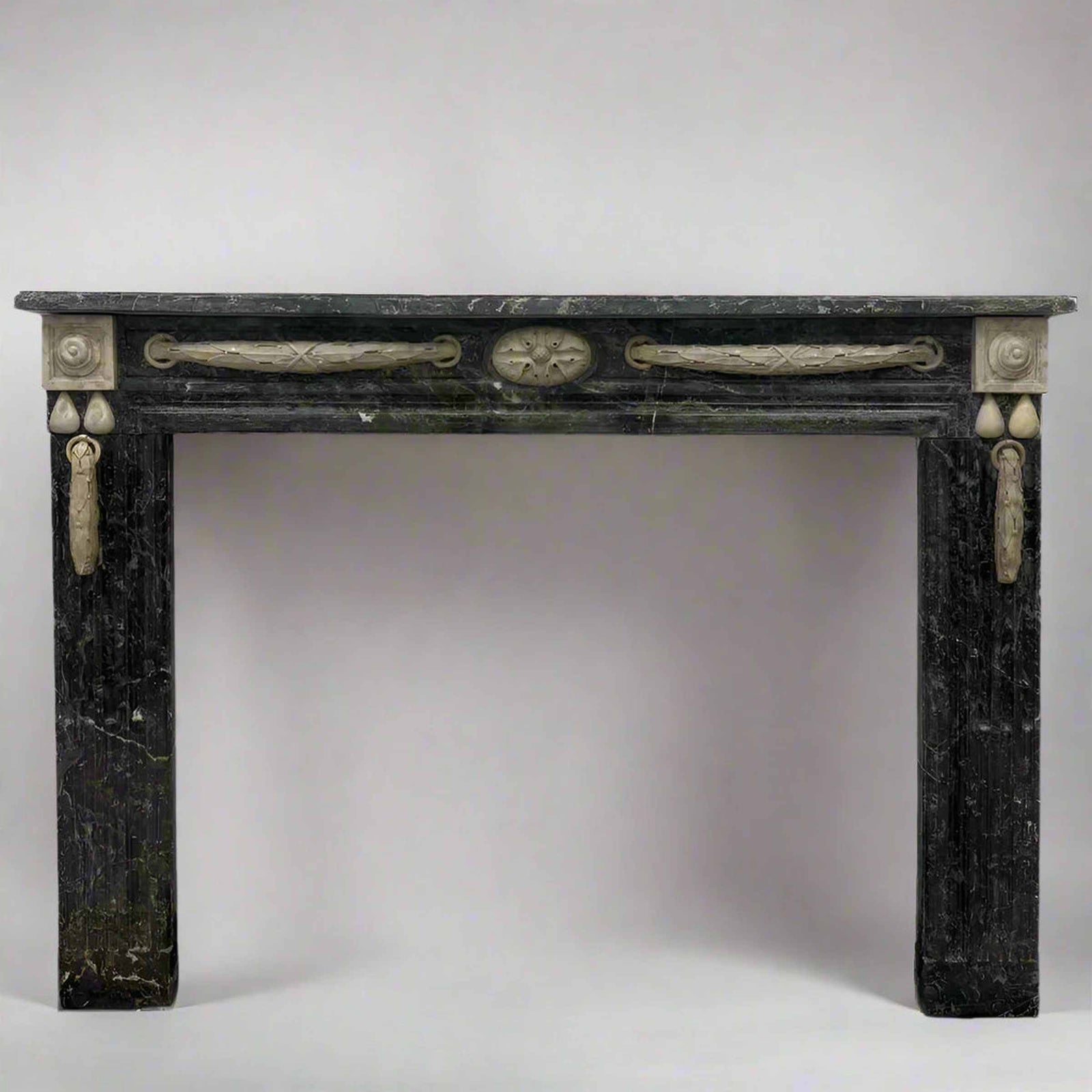 Antique Italian Empire-Style Marble Fireplace Surround | The Architectural Forum