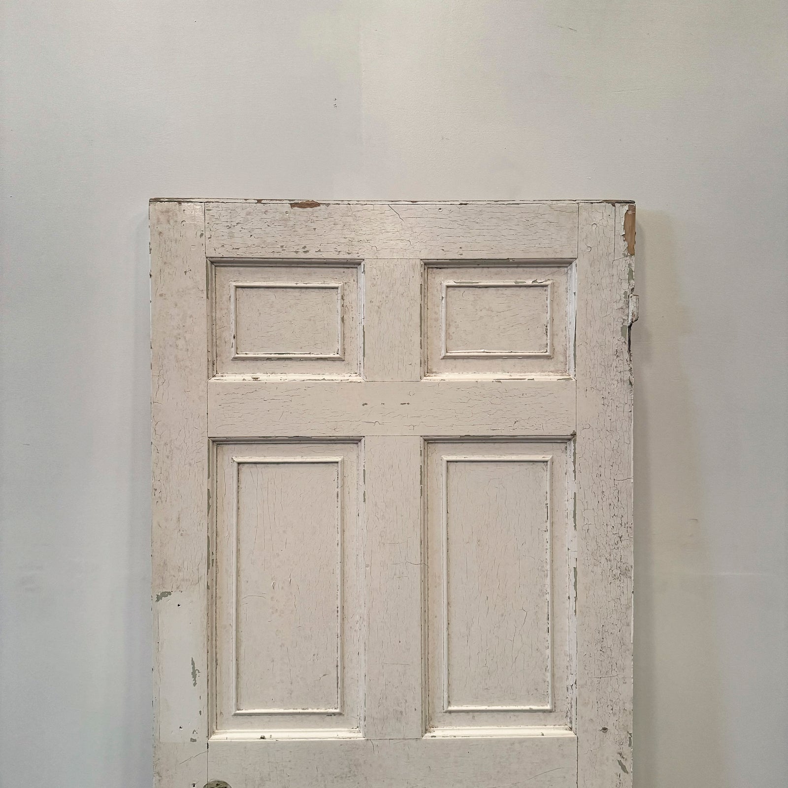 Georgian Solid Pine Panelled Door - 193.5cm x 89cm | The Architectural Forum