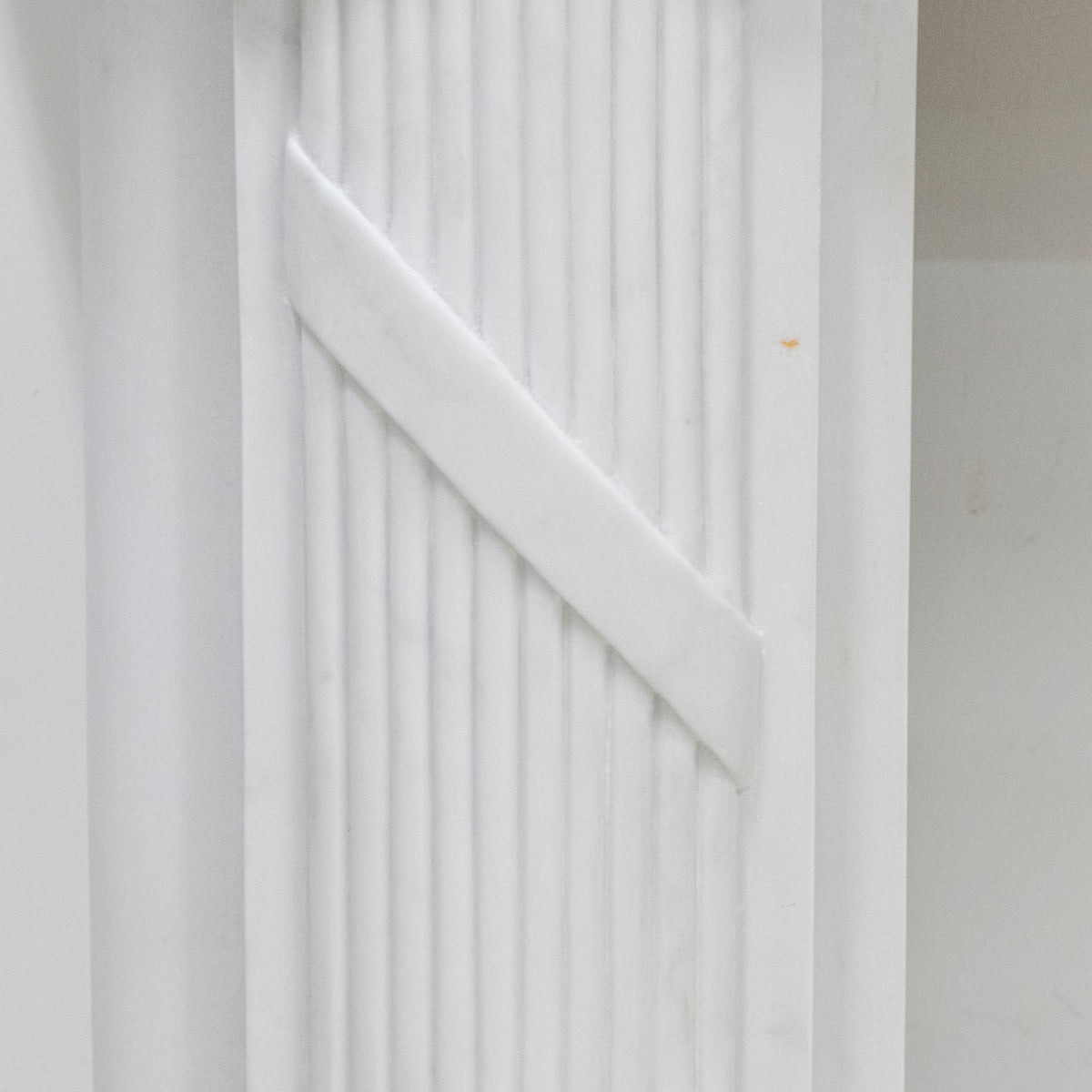 Reclaimed Regency Style White Marble Surround | The Architectural Forum