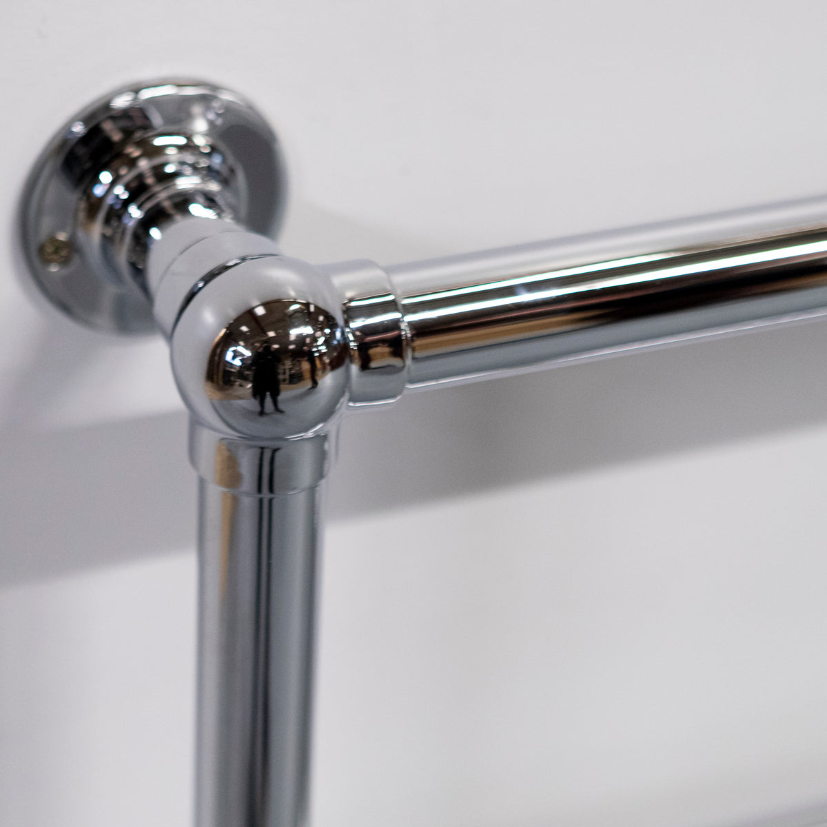 Reclaimed Vogue Chrome Heated Towel Rail