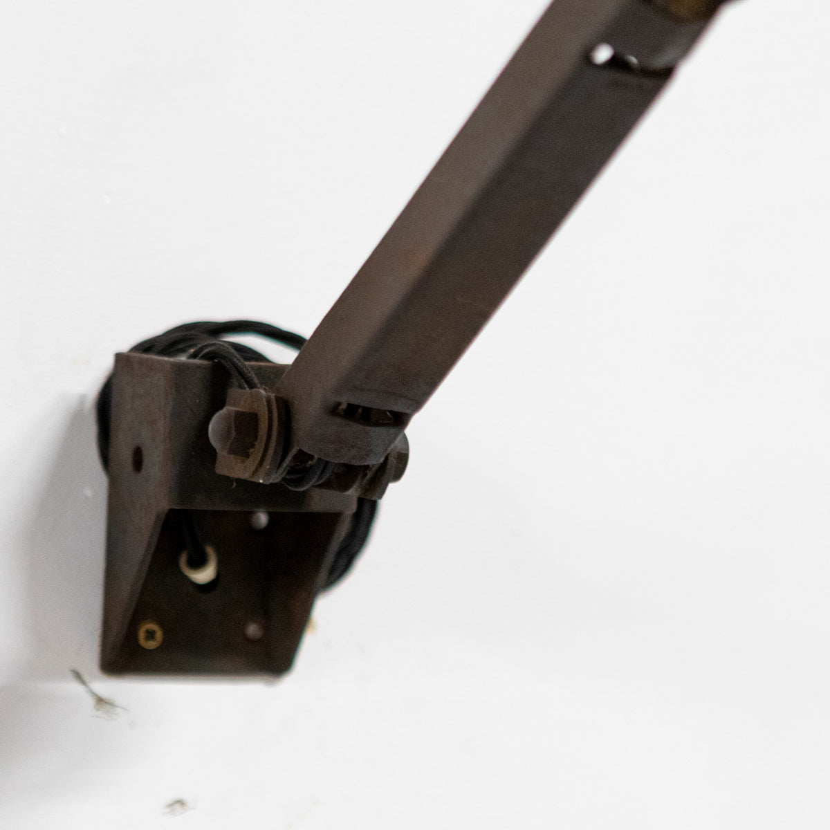 Early 20th Century Industrial Worktop Wall Light