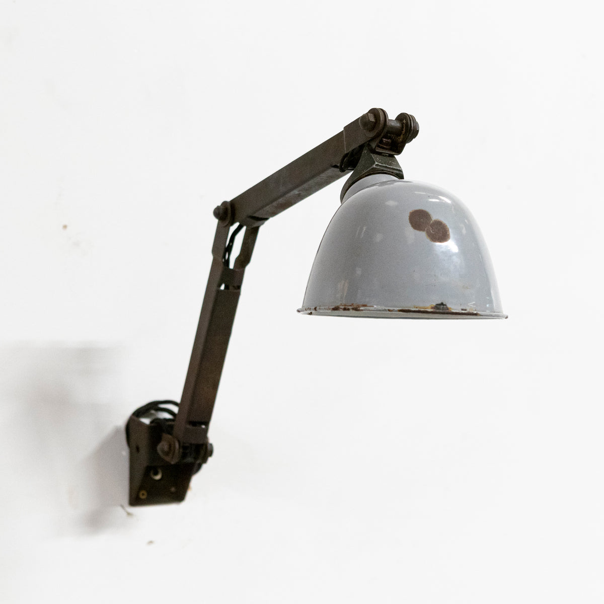 Early 20th Century Industrial Worktop Wall Light