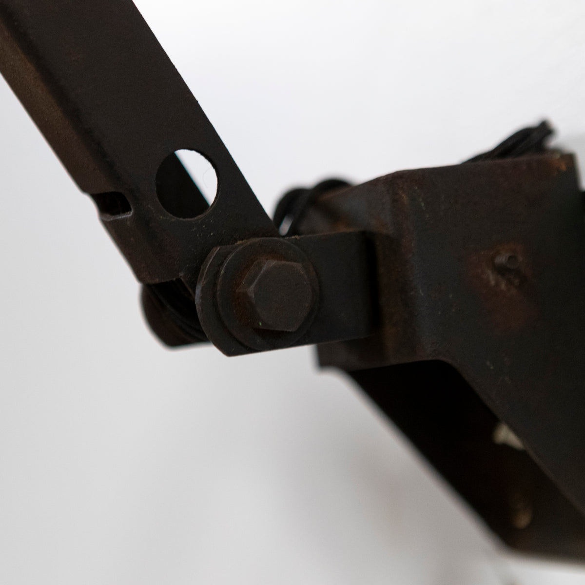 Early 20th Century Industrial Worktop Wall Light