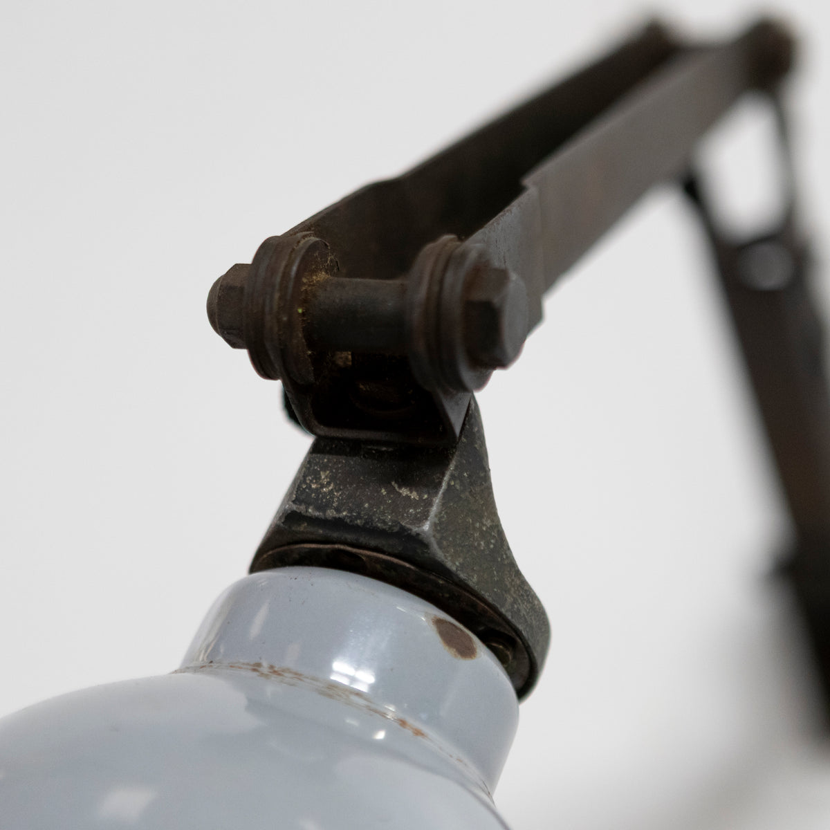 Early 20th Century Industrial Worktop Wall Light