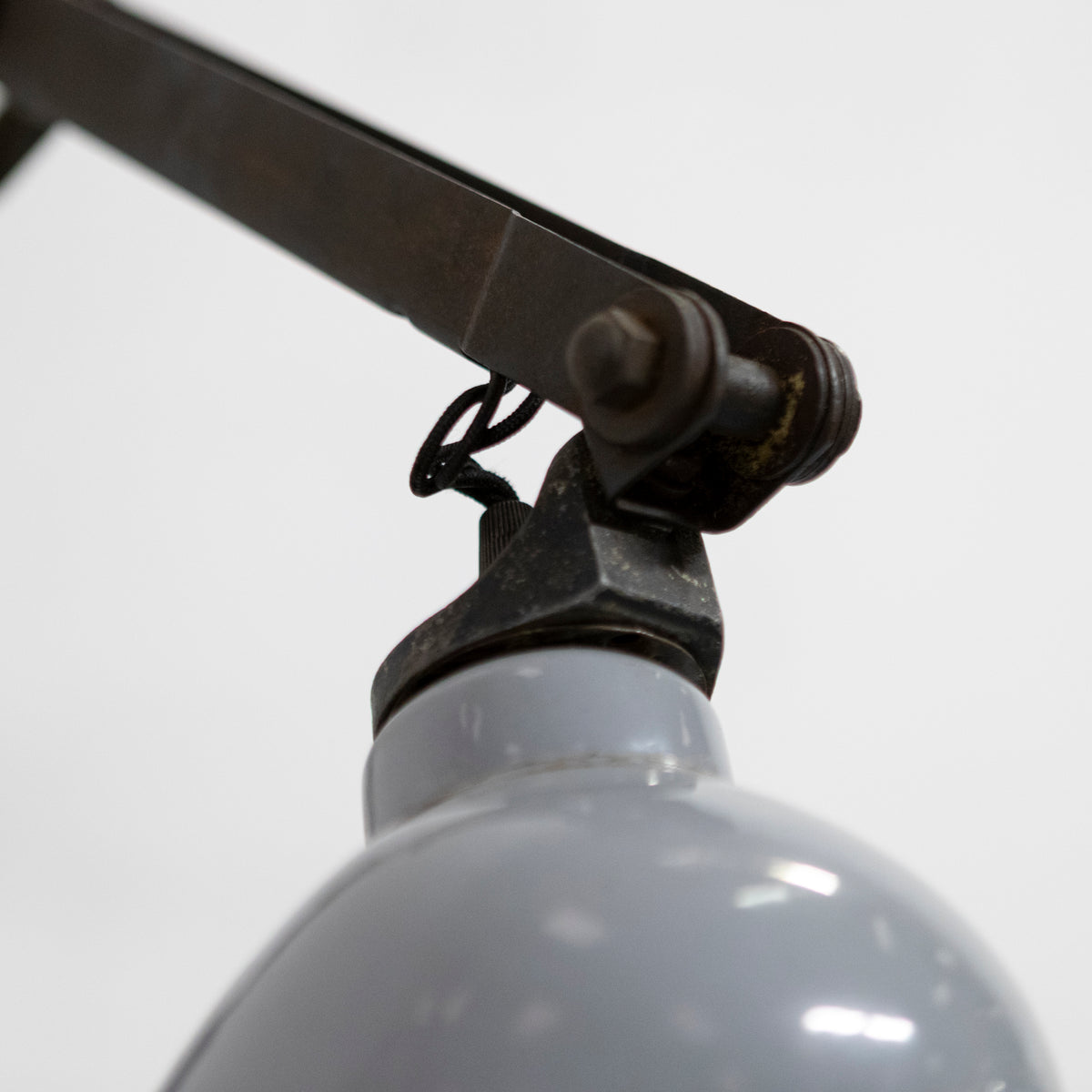 Early 20th Century Industrial Worktop Wall Light