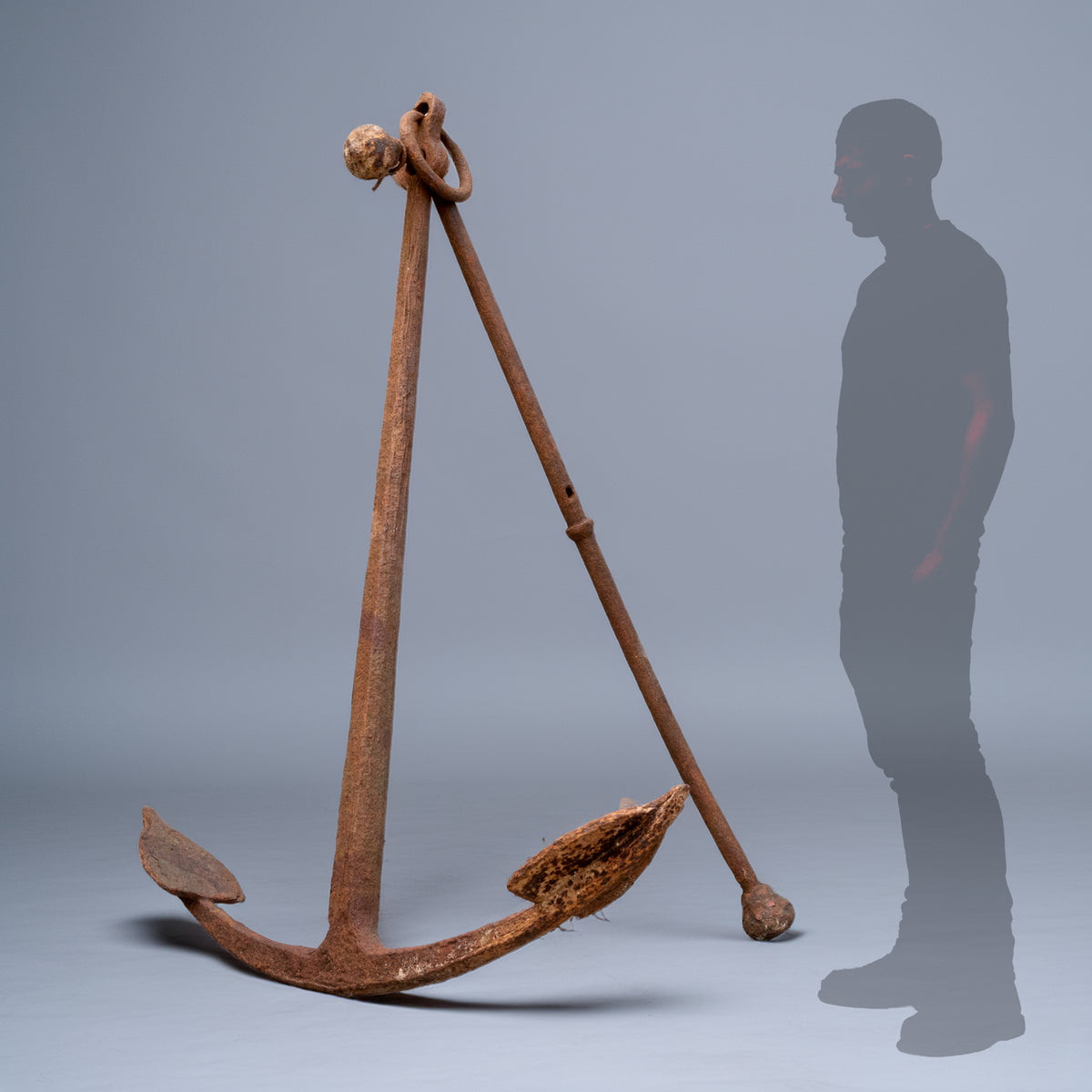 Very Large 18th Century Iron Ships Anchor | The Architectural Forum