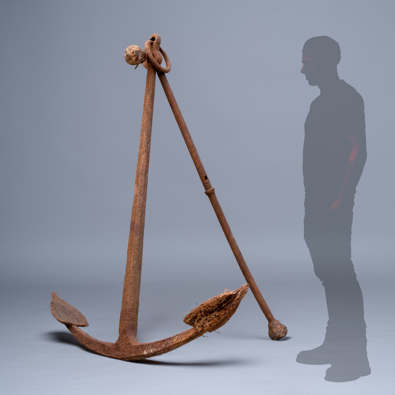 Very Large 18th Century Iron Ships Anchor | The Architectural Forum