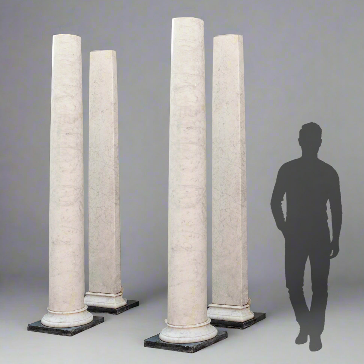 Reclaimed Carrara Marble Columns | Portico | The Architectural Forum