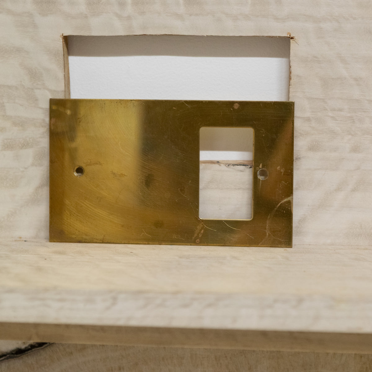 Impressive Onyx & Brass Bathroom Vanity Unit with Twin Basins