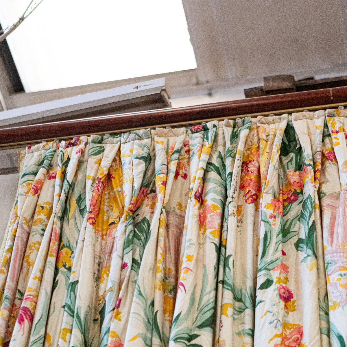 x3 Pairs FONTAINEBLEAU French Curtains | Chintz Drapes | The Architectural Forum