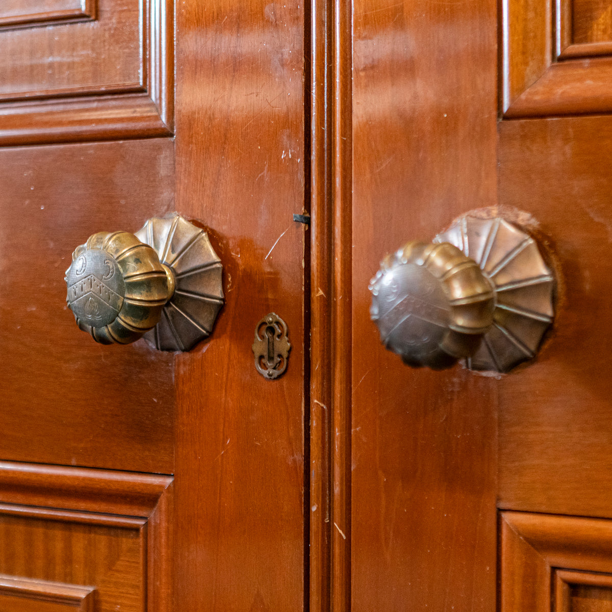 Large Double Doors Room Divider | From Clothworkers' Hall London | The Architectural Forum