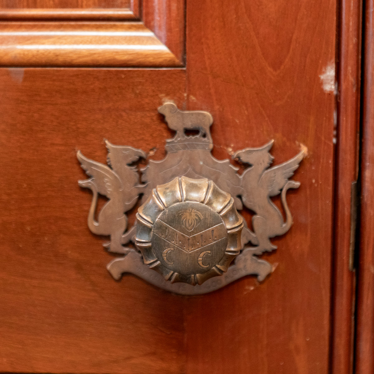 Large Double Doors Room Divider | From Clothworkers' Hall London | The Architectural Forum