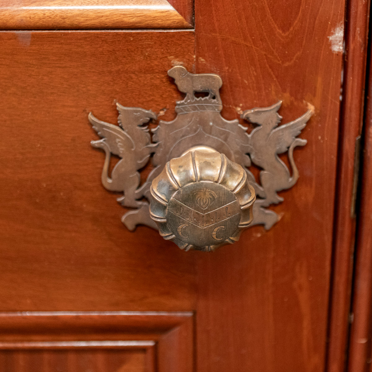 Large Double Doors Room Divider | From Clothworkers' Hall London | The Architectural Forum