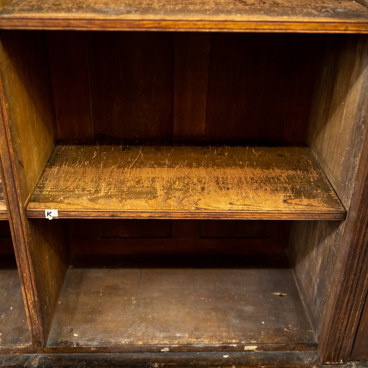Monumental Victorian Glazed Oak Library Bookcase