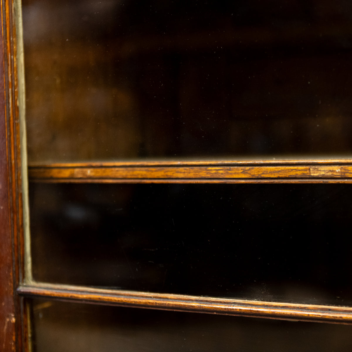 Monumental Victorian Glazed Oak Library Bookcase