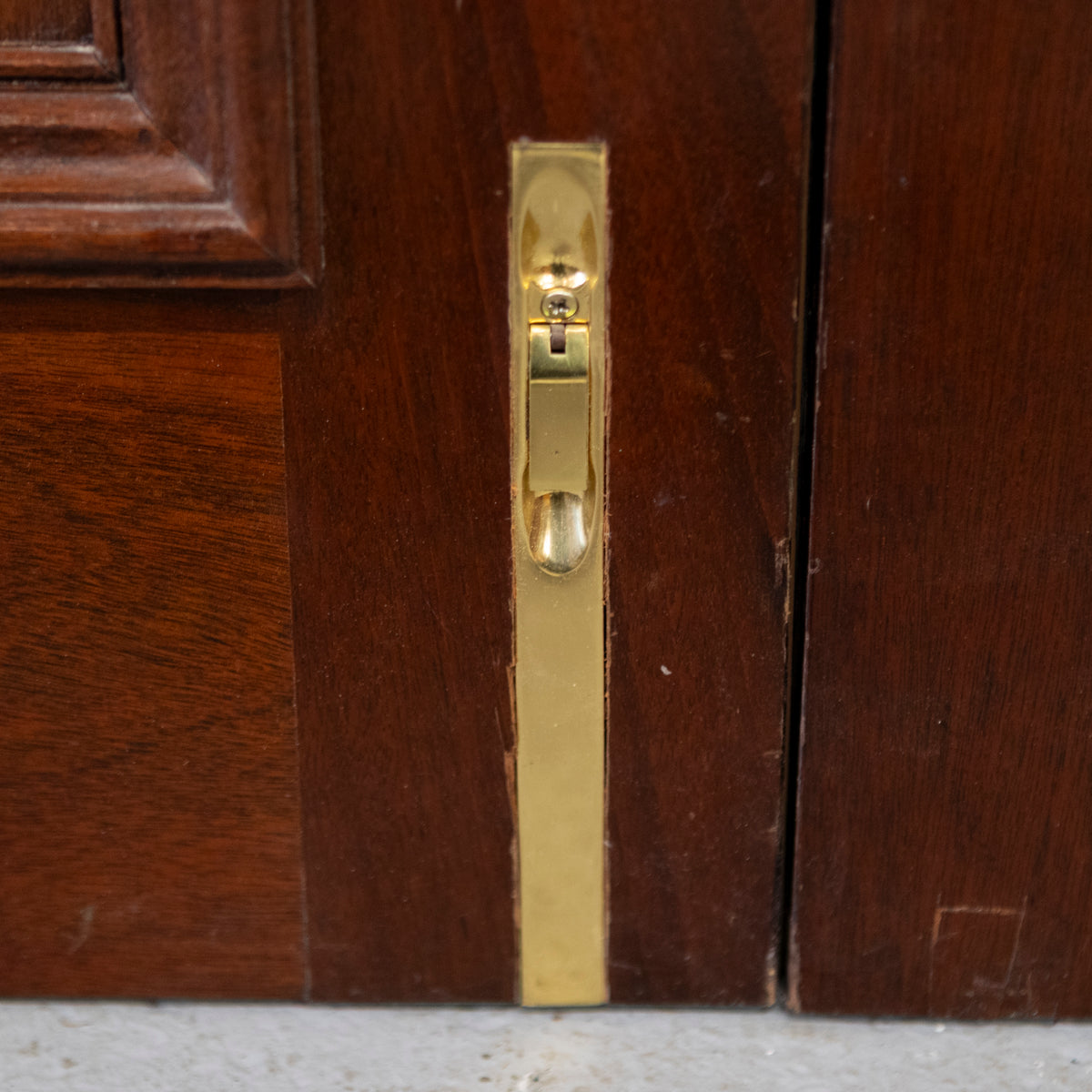 Large Reclaimed Solid Mahogany Double Doors | The Architectural Forum