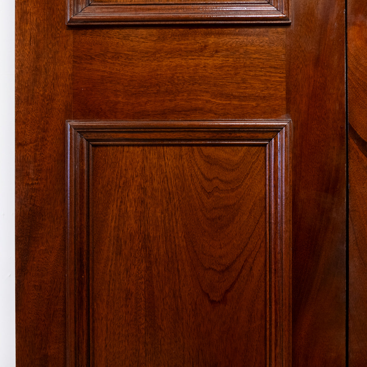 Large Reclaimed Solid Mahogany Double Doors | The Architectural Forum