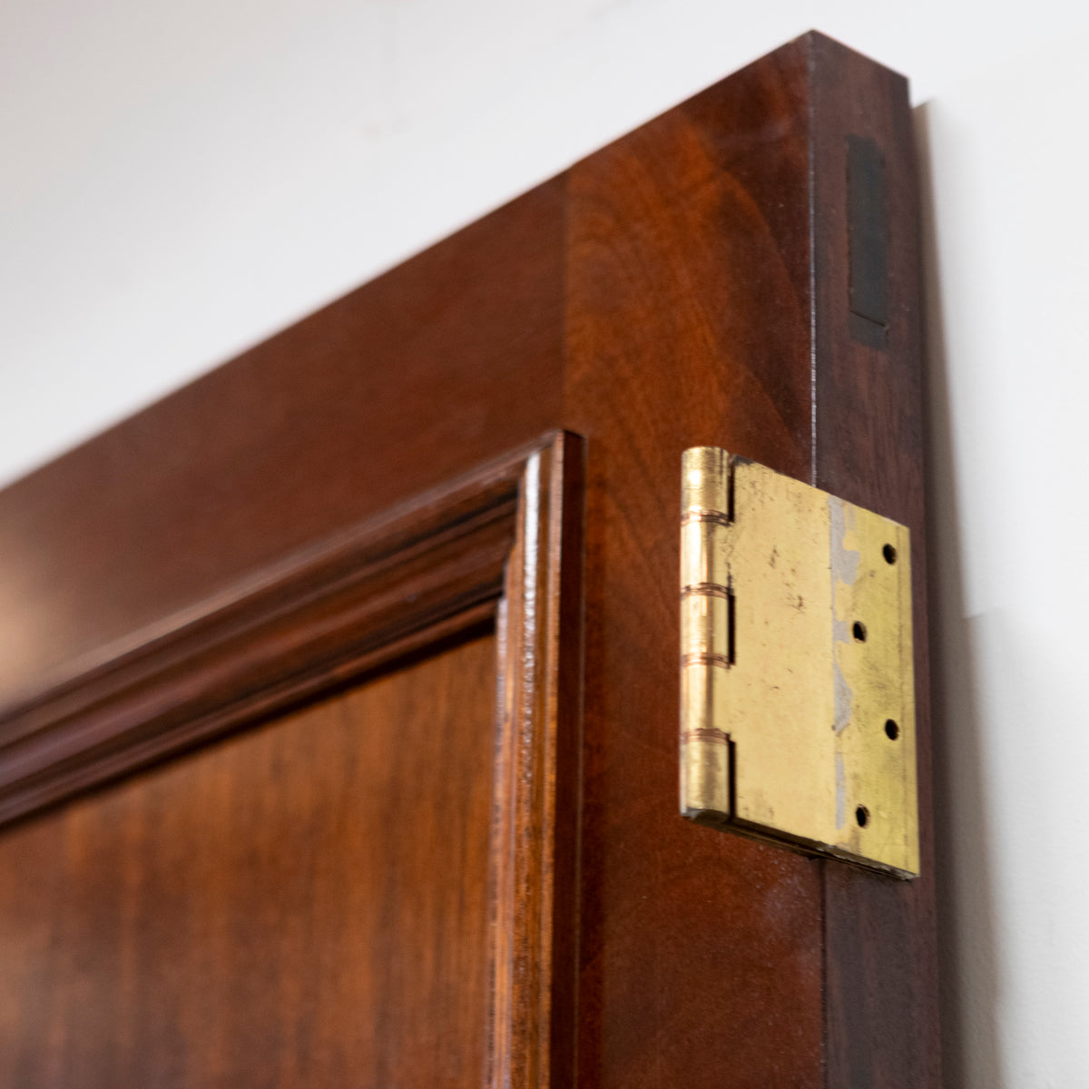 Large Reclaimed Solid Mahogany Double Doors | The Architectural Forum