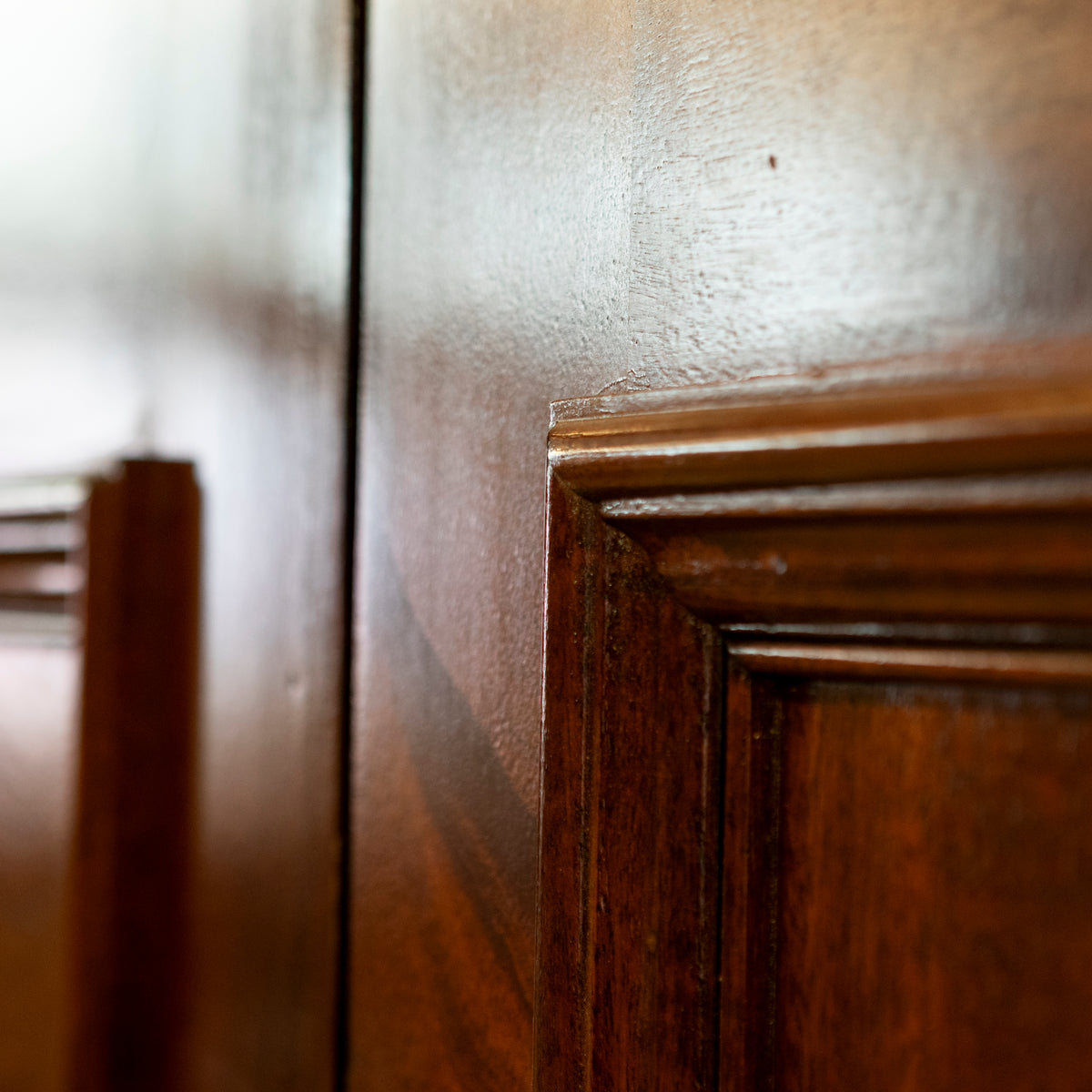 Large Reclaimed Solid Mahogany Double Doors | The Architectural Forum