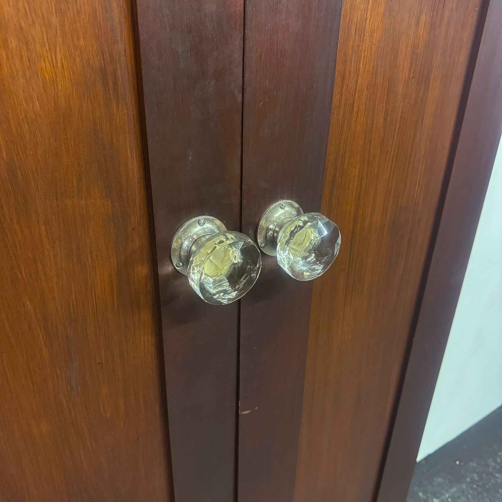 Reclaimed Mahogany Double Door | The Architectural Forum