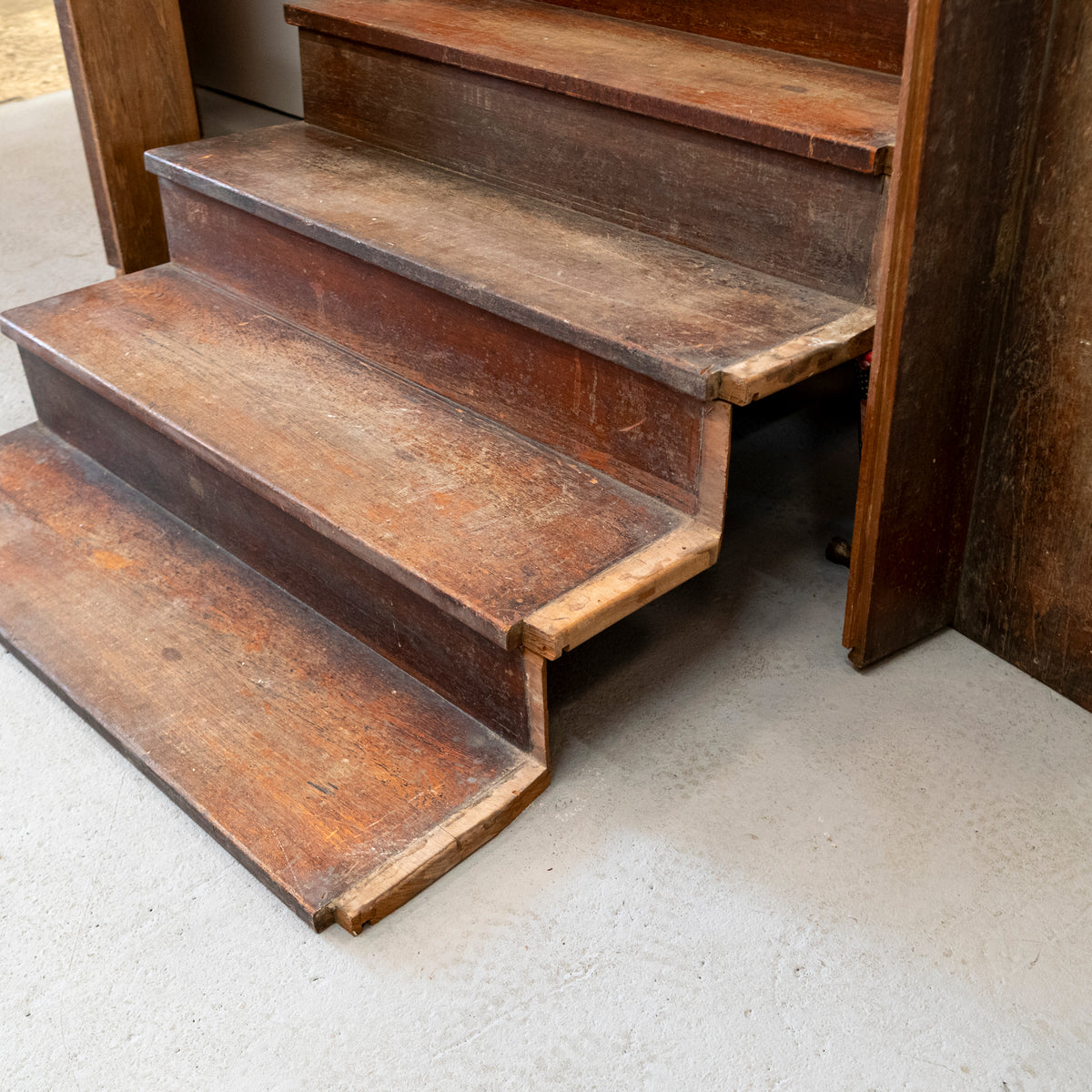 Reclaimed Mid-Century Staircase | 17 Teak Steps | The Architectural Forum