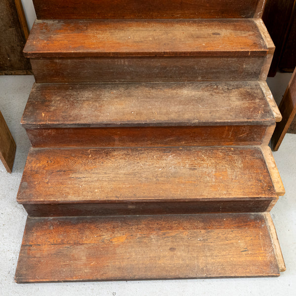 Reclaimed Mid-Century Staircase | 17 Teak Steps - The Architectural Forum