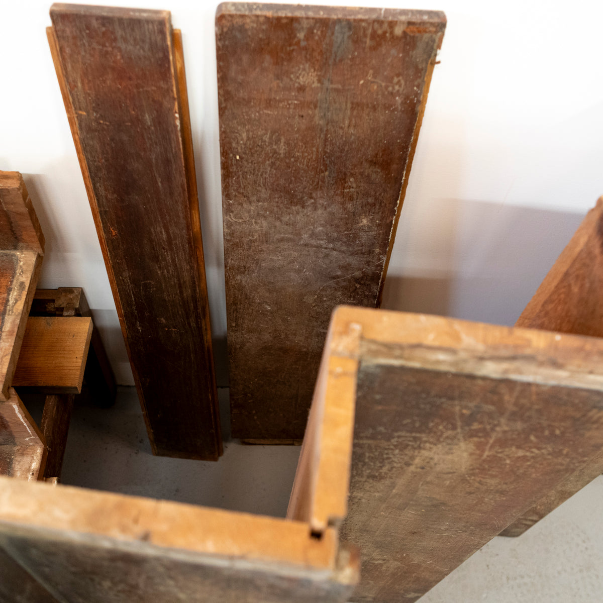 Reclaimed Mid-Century Staircase | 17 Teak Steps | The Architectural Forum