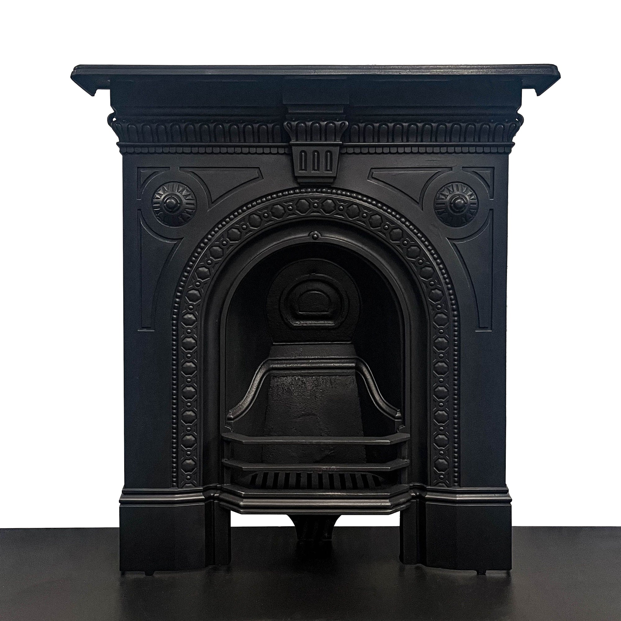 Antique Victorian Combination Cast Iron Fireplace | The Architectural Forum