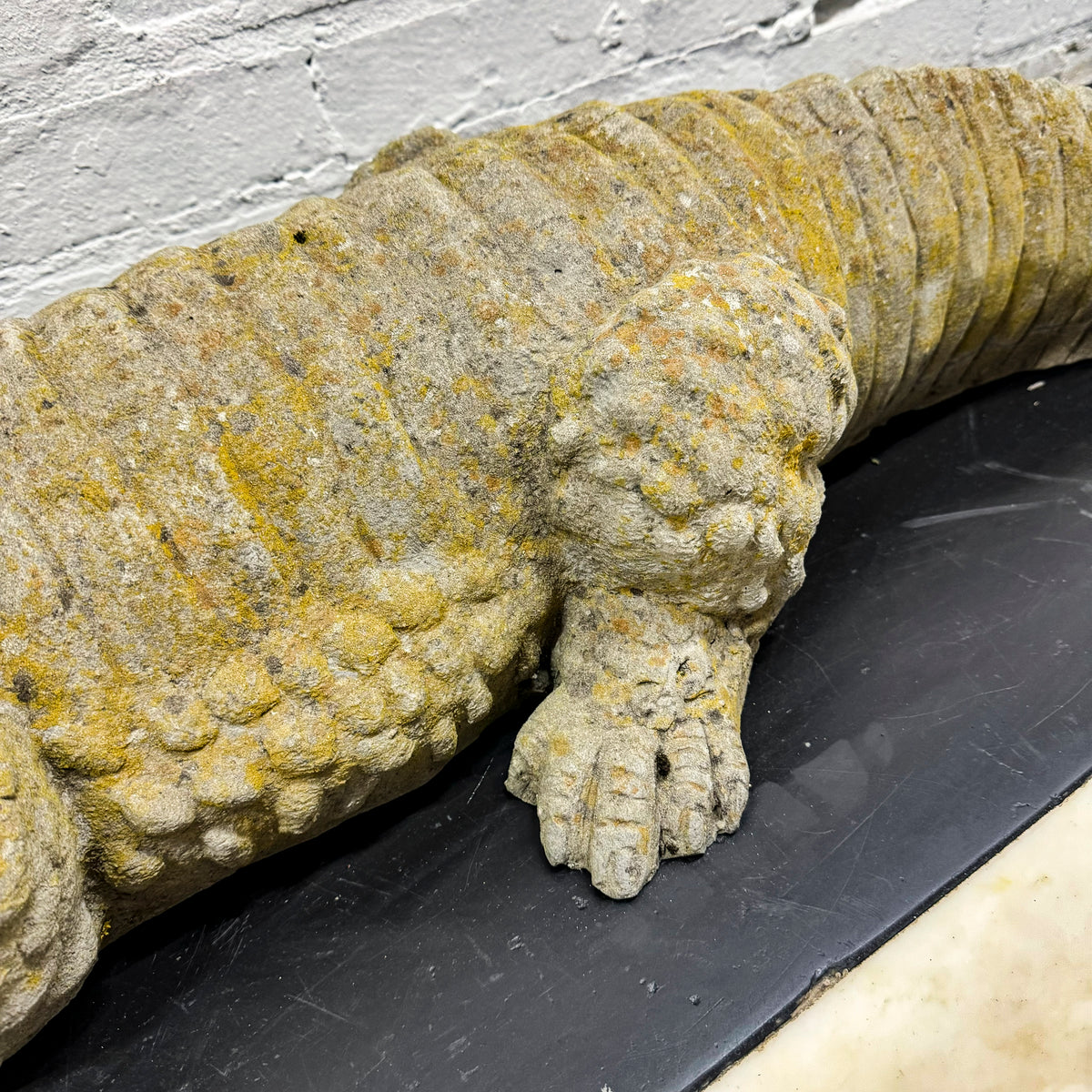 Mid Century Precast Crocodile Statue | The Architectural Forum