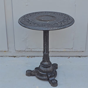 Reclaimed Cast Iron Bistrol Pub Table | The Architectural Forum