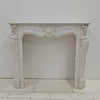 Antique French Style Marble Fireplace Surround | The Architectural Forum