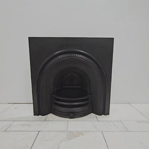 Antique Cast Iron Arched Fireplace Insert | The Architectural Forum