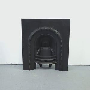 Antique Victorian Cast Iron Arched Fireplace Insert | The Architectural Forum