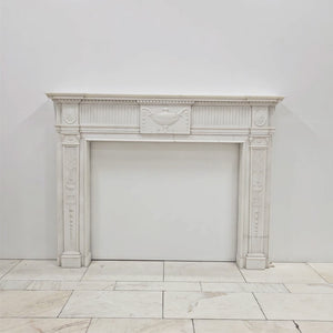 Exceptional Regency Statuary Marble Chimneypiece | The Architectural Forum