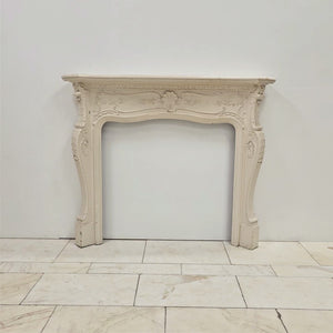 Antique Victorian French Style Wooden Fireplace Surround | The Architectural Forum