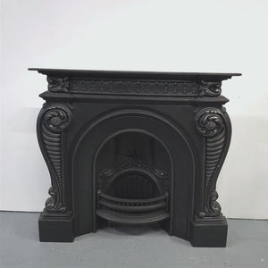 Victorian Style Cast Iron Combination Fireplace | The Architectural Forum