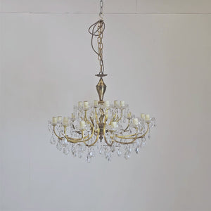 Antique French Brass & Chandelier | The Architectural Forum