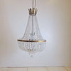 Empire Style Crystal Chandelier with Brass Details | The Architectural Forum