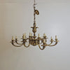 Antique Early 19th Century Gilded Brass Chandelier | The Architectural Forum