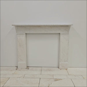 Antique Georgian Carrara Marble Chimneypiece | The Architectural Forum