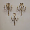 Antique French Rococo Style Brass Wall Sconces | The Architectural Forum