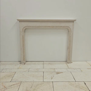 Antique Carved Stone Architectural Fireplace Surround | The Architectural Forum
