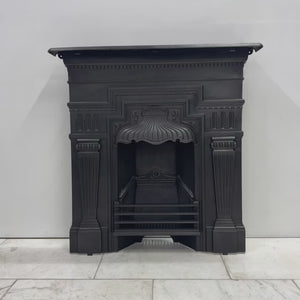Antique Cast Iron Combination Fireplace | The Architectural Forum