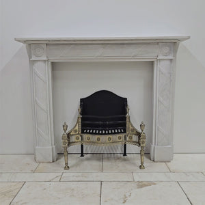 Reclaimed Regency Style White Marble Surround | The Architectural Forum